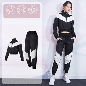 Personnalisé Femmes Survêtements Veste À Glissière <span class=keywords><strong>Yoga</strong></span> <span class=keywords><strong>Un</strong></span> Pantalon Ensemble Fitness Vêtements - Product Image 1