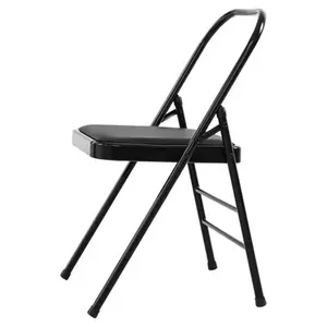 cheap metal Home yoga back chair multipurpose Yoga Chair Multi-purpose auxiliary thick folding Yoga assist chair