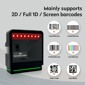 Escáner de Código de Barras Omnidireccional de Escritorio Grande JR T10 1D <span class=keywords><strong>QR</strong></span> 2D <span class=keywords><strong>para</strong></span> Supermercados y Ventas Farmacéuticas, Plataforma de 1.3 Megapíxeles - Product Image 4