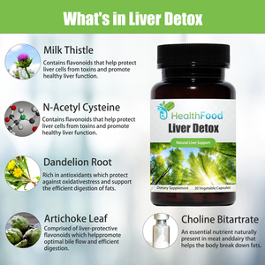 Cápsulas Veganas de Desintoxicación Hepática de Marca Privada, Soporte Natural para el Hígado, Desintoxican y Limpian el Cuerpo, Mejoran la Absorción de Nutrientes y la Función Celular - Product Image 4