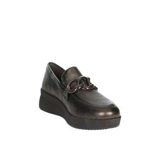 Cinzia <b>Soft</b> Women's Moccasin Brown Leather Loafers Platform <b>Shoes</b> - Product Image 4