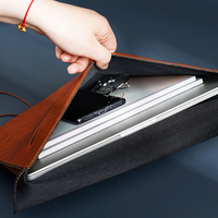Organisateur de documents en cuir PU taille A4 résistant à l'eau dossier de bureau souple personnalisé pour l'école et le bureau