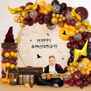 Kit <span class=keywords><strong>de</strong></span> Guirnalda <span class=keywords><strong>de</strong></span> Globos Mágicos <span class=keywords><strong>para</strong></span> Fiestas Escolares con Globo <span class=keywords><strong>de</strong></span> Papel <span class=keywords><strong>de</strong></span> Aluminio con Diseño <span class=keywords><strong>de</strong></span> Sombrero <span class=keywords><strong>de</strong></span> Snitch <span class=keywords><strong>para</strong></span> <span class=keywords><strong>Cumpleaños</strong></span> con Temática Mágica - Product Image 3