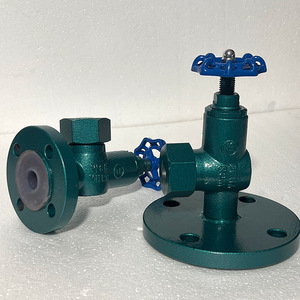 Válvula de Tapón DN25 con Revestimiento de PTFE, Acero al Carbono con Brida, Resistente a Ácidos, para Uso en la Industria Química - Product Image 3