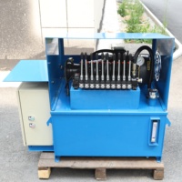 Unité hydraulique à commande directionnelle multi-bobines en fonte, 120 kg, avec réservoir d'huile bleu, pour niveleur de quai