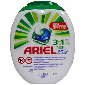 Ariel 3 em 1 Pods Detergente Regular em cápsulas/Ariel Detergente Lavar Louiça