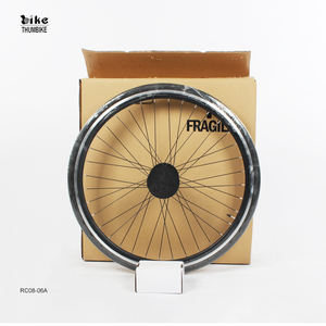 Set Roda Sepeda 700C Aluminium <span class=keywords><strong>Alloy</strong></span> 6061 Kustom, Roda Single Speed untuk Sepeda Track/<span class=keywords><strong>Fixie</strong></span> - Product Image 6