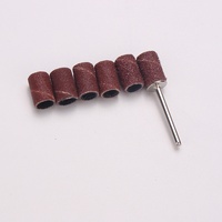 Ensemble de 6 embouts de perceuse à ongles électriques en acier inoxydable de haute qualité, embouts de meulage en métal pour pédicure