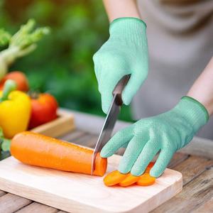 Guantes de Seguridad Verdes de Punto Sin Costuras para Trabajadores, Jardineros y Conductores - Product Image 1