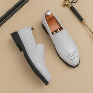 Scarpe da Chef Formali da Cucina da Uomo 2024 Mocassini Traspiranti Nuovo Design Taglie Forti Paia di Scarpe Casual Eleganti da Uomo in Pelle - Product Image 4