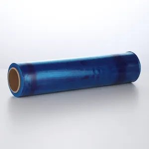 Venda quente Atacado Lldpe Plástico Preto Cor PE Stretch Film Rolls Envolvendo Pallet Film