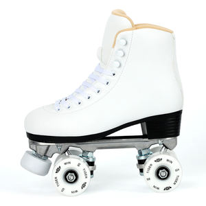 Flying Tiger Flashing Roller Couleur Blanche 4 Roues Professionnel Quad Roller Skate New Patines - Product Image 3