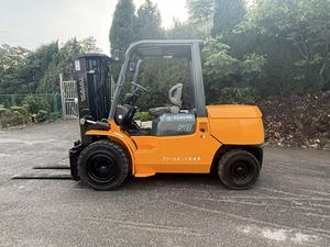 For Japan Stock Used <b>Diesel</b> Engine Forklift 5 Ton FD30 7FD50 Three Stage Mast Side Shift <b>Container</b> Loader - Product Image 6