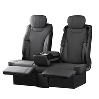 Modification de voiture C5 avec massage et appuie-tête confortable, siège arrière de luxe pour Benz Sprinter