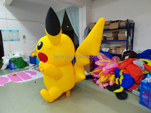 Лидер продаж, милая надувная модель Пикачу, надувная мультяшная модель для украшения детской вечеринки - Product Image 3
