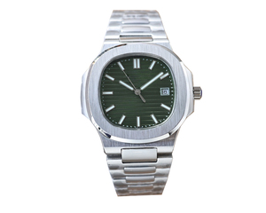 Montre De Luxe Mens tự động cơ khí đồng hồ 22 màu sắc 40mm đầy đủ thép không gỉ đồng hồ đeo tay Sapphire ETA hình chữ nhật - Product Image 4