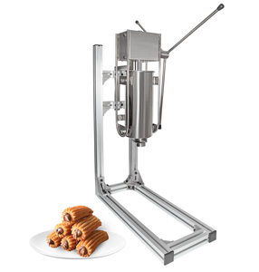 Machine de remplissage de saucisses manuelle de nouvel état de machine de fabricant de churros espagnols commerciaux de 5L - Product Image 1