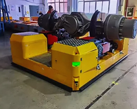 Robot AGV Industrial de Carga Pesada OEM, Vehículo de Transporte Logístico de Carga Pesada, Vehículo Guiado Automatizado, Navegación Magnética