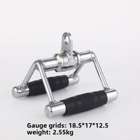 Accesorios para Equipos de Fitness, Barra de Dominadas con Agarre en Forma de V, Cuerda de Una o Dos Cabezas para Moldear el Cuerpo para Adultos
