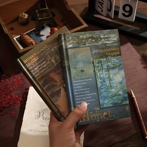 Tùy chỉnh sang trọng Tạp Chí máy tính xách tay foiling in bìa cứng với cá nhân bố trí cho các trường học hoặc quà tặng PU bìa chất liệu - Product Image 2