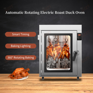 Forno a microonde + circolazione d'aria calda <span class=keywords><strong>ristorante</strong></span> automatico girevole commerciale di tacchino d'oca arrosto di pollo al forno di anatra - Product Image 2