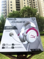 Headset Gaming HyperX Cloud II Wired Active Noise Cancelling Over-Ear dengan Suara Surround 7.1, Chipset Realtek, Kontrol Sentuh Digital