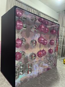 Custom PVC Magazine Photo Booth Box con RGB <span class=keywords><strong>360</strong></span> <span class=keywords><strong>gradi</strong></span> di illuminazione a LED per scenari di Business ed eventi di vita - Product Image 3