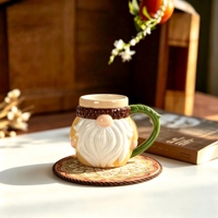 Théière artisanale en céramique émaillée en forme de citrouille, décorative pour la Fête de la Récolte d'Automne, pour une portion individuelle, compatible avec les plaques de cuisson