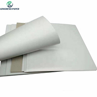250GSM 300GSM 400GSM 500GSM Papier à rouler brut duplex King Size Slim White Grey Back Paper Board avec prix d'usine