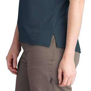 Red Kap Tops activos para mujer Camiseta de manga corta refrescante Color rojo - Product Image 5