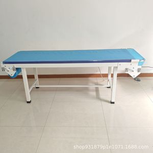 Table de massage 1900*600*680mm en acier inoxydable avec commande filaire manuelle pour examen et diagnostic corporel complet - Product Image 3