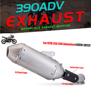 Pot d'échappement de moto 51 mm pour <span class=keywords><strong>KTM</strong></span> DUKE 250 <span class=keywords><strong>390</strong></span> RC390 KTM250 KTM390 <span class=keywords><strong>Adventure</strong></span> ADV 2020 <span class=keywords><strong>2021</strong></span> 2022 2023 - Product Image 2