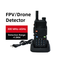 Détecteur de signal de drone portable, équipement de détection de drones, module de détection de spectre, système d'alarme sans fil, scanner radio