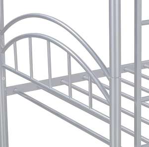 <span class=keywords><strong>Lit</strong></span> superposé double en métal cadre de <span class=keywords><strong>lit</strong></span> <span class=keywords><strong>empilable</strong></span> pour adolescents adultes avec garde-corps de sécurité à échelle amovible - Product Image 2