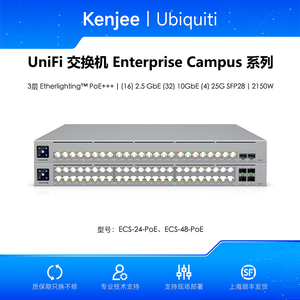 สวิตช์ Ubiquiti ECS-24/48S-PoE Enterprise L3, 25/100G, PoE+++, สวิตช์ UBNT Enterprise Campus PoE+++ รุ่น W1300 - Product Image 6