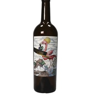 Etiqueta de lujo con logotipo personalizado para vino tinto, etiqueta adhesiva brillante para bebidas, cerveza y vino, etiquetas personalizadas para whisky y Vodka
