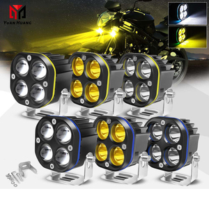 Cubo LED de doble color de 3 pulgadas, luz de trabajo, inundación/punto, anillo de <span class=keywords><strong>Halo</strong></span>, luces antiniebla de conducción, camión, ATV - Product Image 1