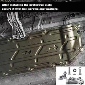 Plaque de protection de châssis en acier au manganèse pour moteur et batterie, protection inférieure pour Jetour Traveller T2, vente en gros - Product Image 6