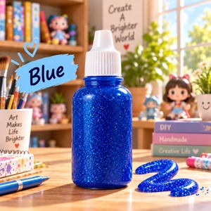 Low Viscosity Glitter <b>Glue</b> For Art Crafts Non Toxic Colorful <b>Craft</b> <b>Glue</b> Multicolor Kids <b>Glue</b> - Product Image 1