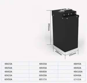 실라이레 1000W 전기 스쿠터 48V 70Ah 리튬 배터리 장수명 원통형 1500회 사이클 3년 보증 - Product Image 2