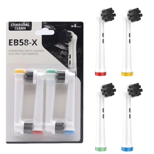 Round <b>Toothbrush</b> <b>Heads</b> Plenty of Models Brand Charcoal - Product Image 2