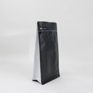 Bolsa de café de papel de arroz respetuosa con el medio ambiente personalizada con válvula de desgasificación 500g para bolsas de café al por menor de <span class=keywords><strong>supermercado</strong></span> - Product Image 3