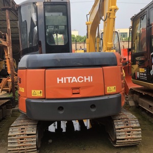 Hitachii-mini excavadora de orugas usada ZX65USB, ZX70, 6 toneladas, 0.25m3, gran oferta - Product Image 4