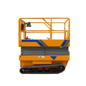Highly Customizable Small And Flexible Self-propelled Scissor Aerial Work Platform With Crawler
