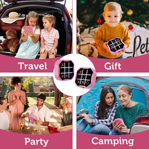 3 Trong 1 Điện Tử Tic Tac Toe Trò Chơi Kỹ Thuật Số Tic Tac Toe Bolt Trò Chơi Với Chế Độ Im Lặng Học Tập Di Động Đồ Chơi Quà Tặng - Product Image 3