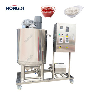 Hot Sale Stainless Steel Emulsification Tank for Chemical Liquid Mixing with Agitator AC Motor Automatic Control Gear Drive - Product Image 1