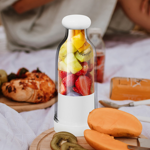 휴대용 미니 전기 USB 무선 블렌더, 스테인리스 스틸 칼날, 350ML 용량, 야외 및 RV용 핸드헬드 쥬서 - Product Image 1