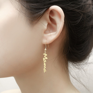 KISSWIFE-Collier en acier inoxydable plaqué or 18 ct pour <span class=keywords><strong>maman</strong></span>, bracelet, boucles d'oreilles, ensemble de bijoux, cadeau pour <span class=keywords><strong>maman</strong></span> - Product Image 6