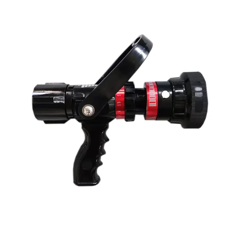 Tailong 2022 High Quality Grip Spray Jet Water Gun American Type 1.5 Fire Hose Nozzle