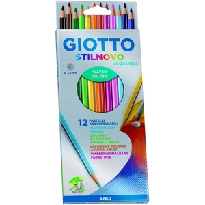 GIOTTO - STILNOVO Coffret de 12 pastels aquarellables - Product Image 1